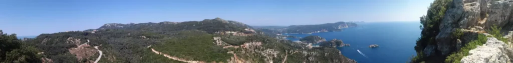 Corfu Aggelokastro amazing panoramic view of palaiokastritsa 1920w 1024x126