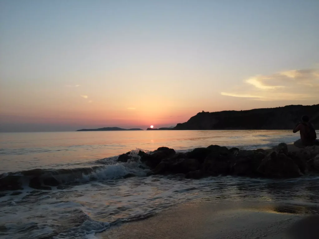 corfu arillas beach sunset 4 1920w 1024x768