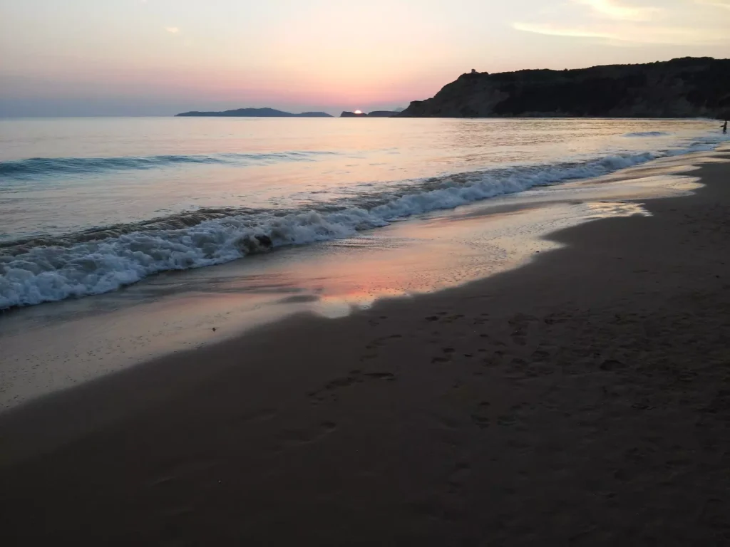 corfu arillas beach sunset 8 1920w 1024x768