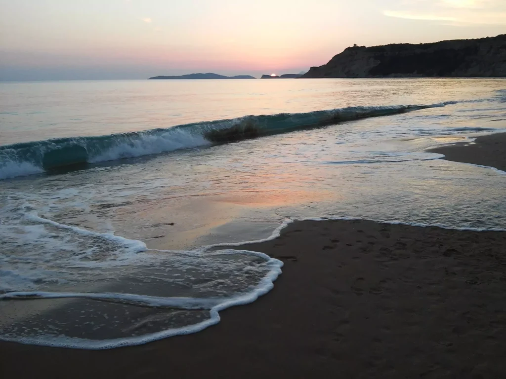 corfu arillas beach sunset 9 1920w 1024x768