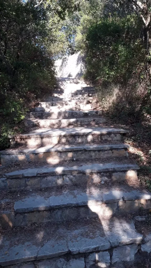corfu rovinia beach stone steps 1920w 576x1024